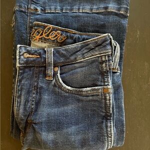 Wrangler High Rise Blue Jeans